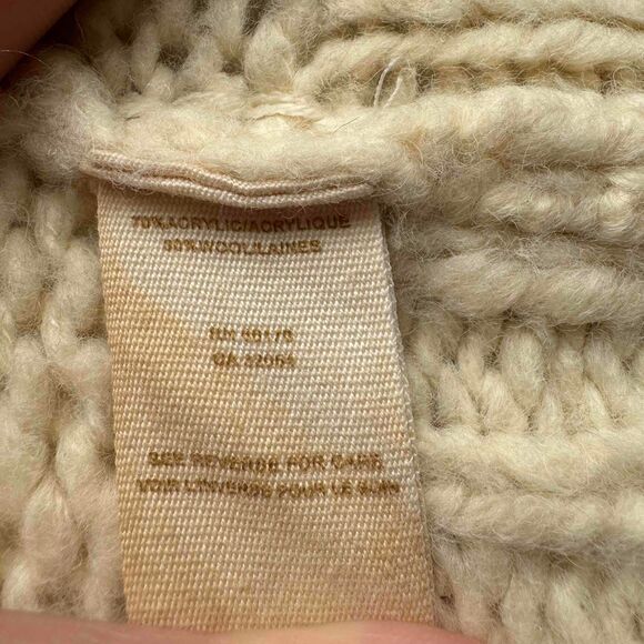 Free People Short Sleeve Cardigan Women XS Chunky Cable Knit Long Bohemian Retro - Picture 15 of 16